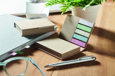 Logo trade liikelahja kuva: Muistilappusetti